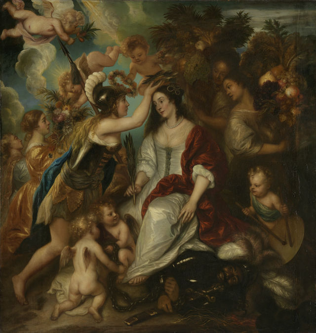 Jan Lievens's painting: Allegory of Peace