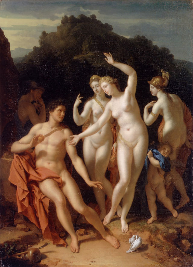 Adriaen van der Werff's painting: The Judgement of Paris