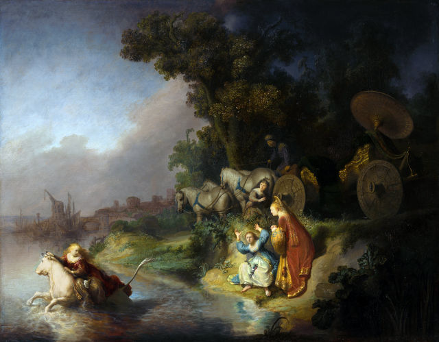 Rembrandt van Rijn's painting: The Abduction of Europa
