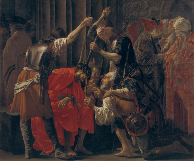 Hendrick ter Brugghen's painting: Christ Crowned with Thorns