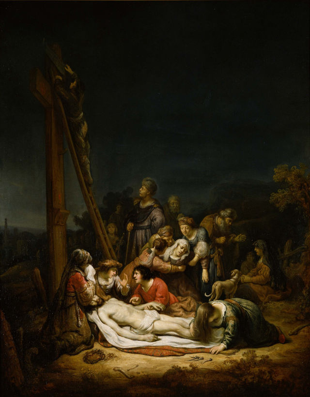 Govert Flinck's painting: The Lamentation
