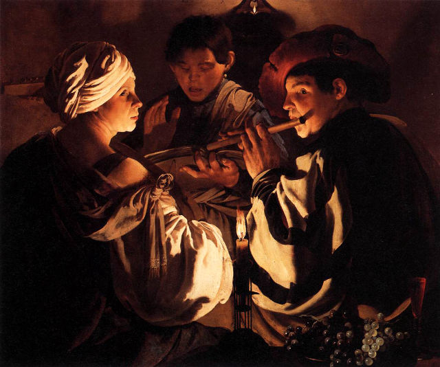 Hendrick ter Brugghen's painting: The Concert
