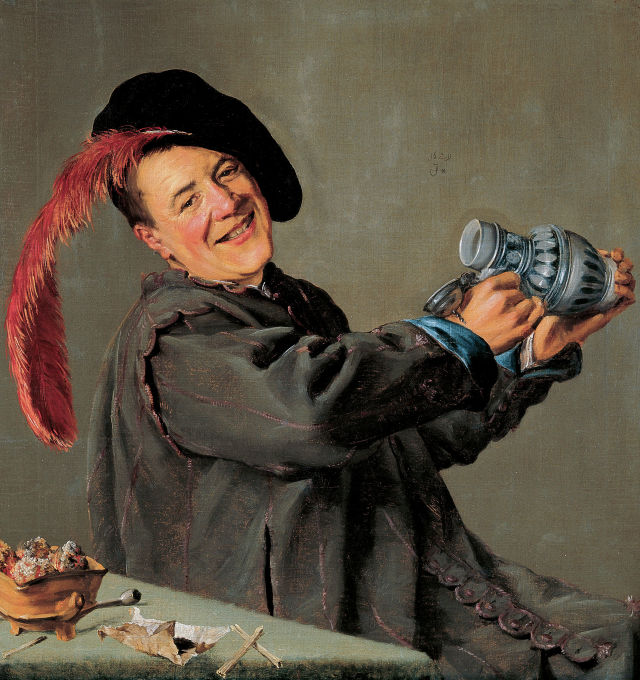 Judith Leyster's painting: Jolly Toper