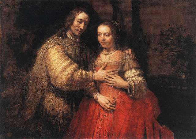 Rembrandt van Rijn's painting: The Jewish Bride