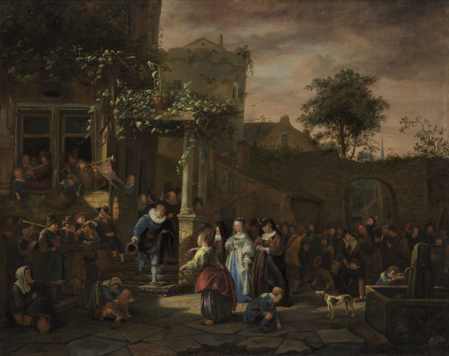 Jan Steen's painting: The Village Wedding