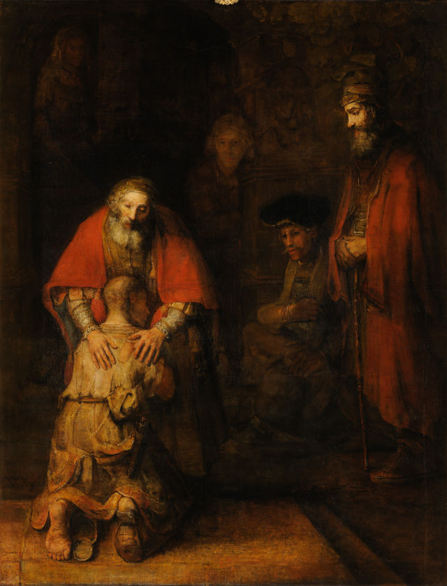Rembrandt van Rijn's painting: The Return of the Prodigal Son