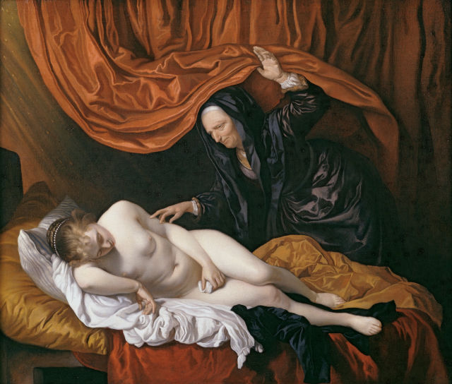 Jacob van Loo's painting: Danaë