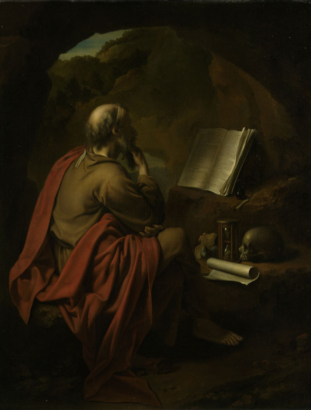 Pieter van der Werff's painting: Saint Jerome