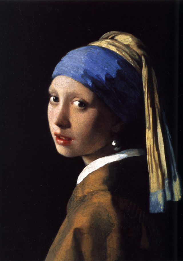 Johannes Vermeer's painting: Girl with a Pearl Earring