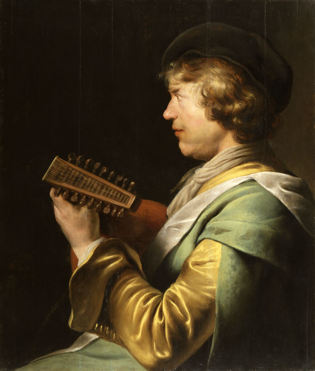 Jan Lievens's painting: Lute Player