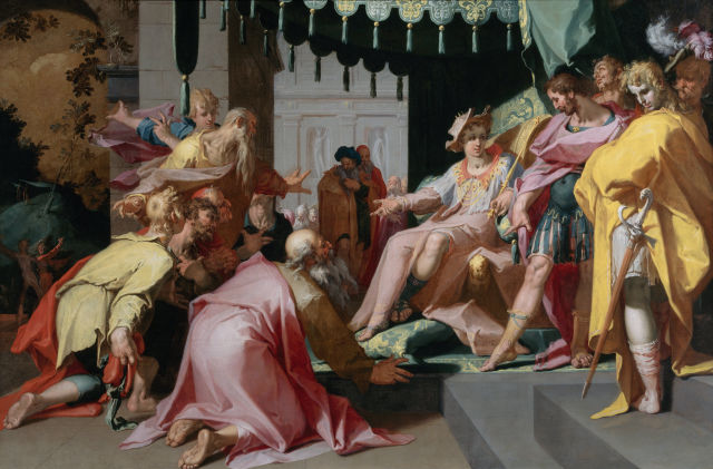 Abraham Bloemaert's painting: Joseph and his Brothers