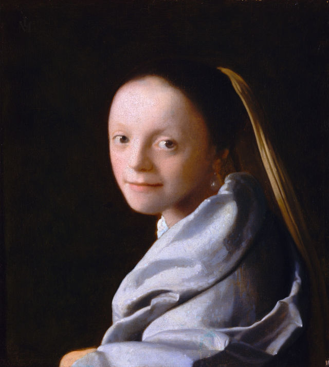 Johannes Vermeer's painting: Portrait of a Young Woman