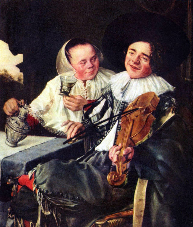 Judith Leyster's painting: The Happy Couple