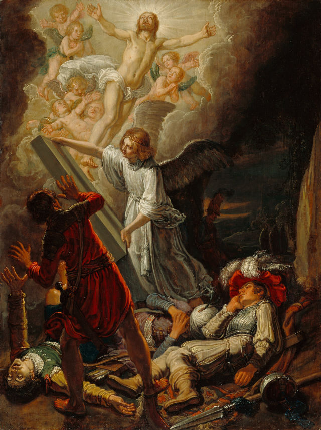 Pieter Lastman's painting: The Resurrection