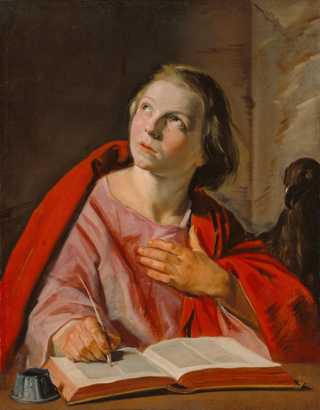 Frans Hals's painting: Saint John the Evangelist